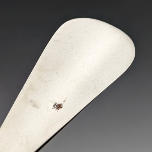 1912 British Antique Pure Silver Handle Shoehorn Button Hook x2 Set Adie & Lovekin